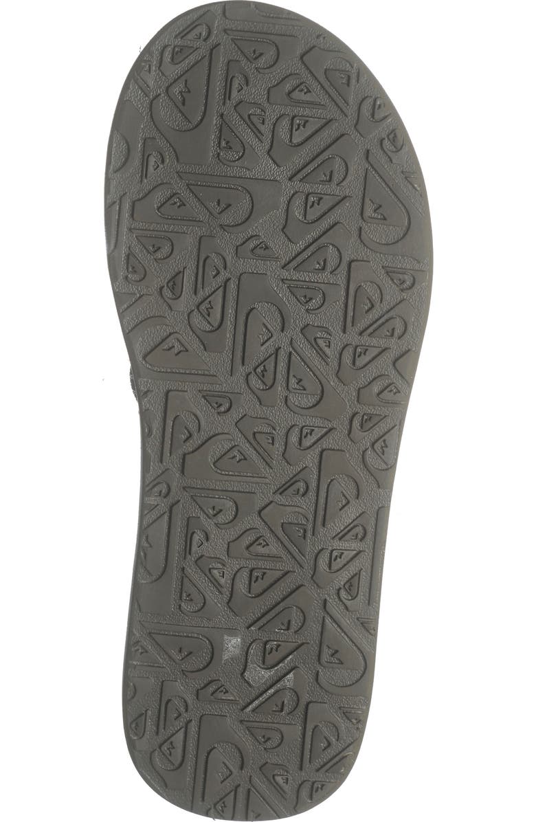 Quiksilver Carver Core Suede Sandal, Alternate, color, Grey/ Grey