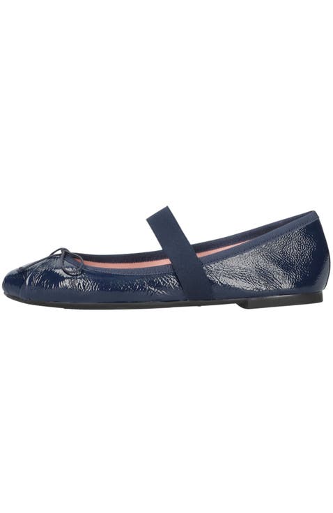 Round Toe Sacchetto Ballet Flat