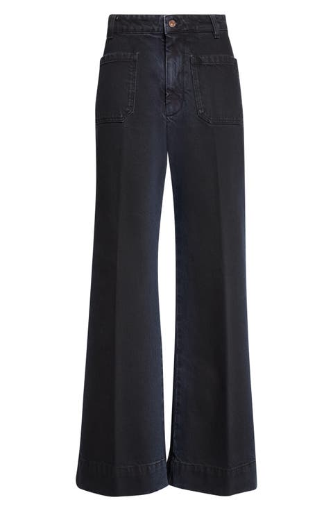 Alina Tailored Wide Leg Jeans