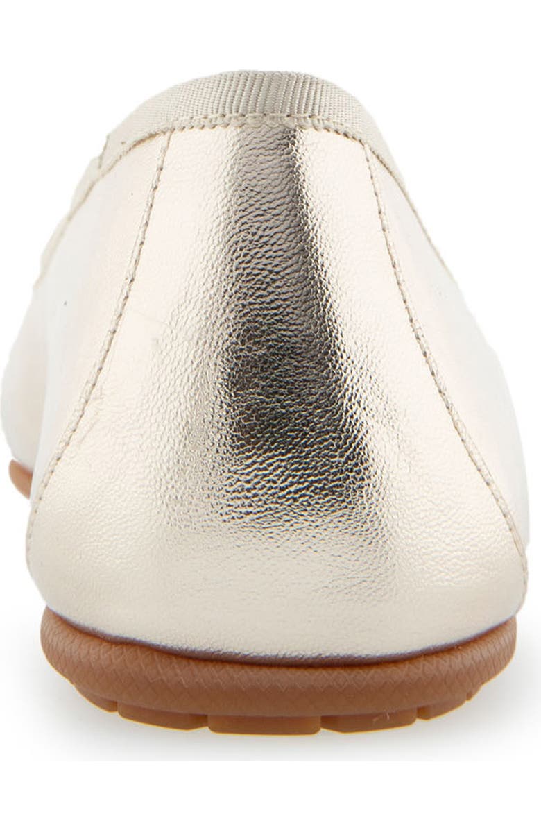 Aerosoles Pia Ballet Flat - Wide Width Available, Alternate, color, Soft Gold Pu