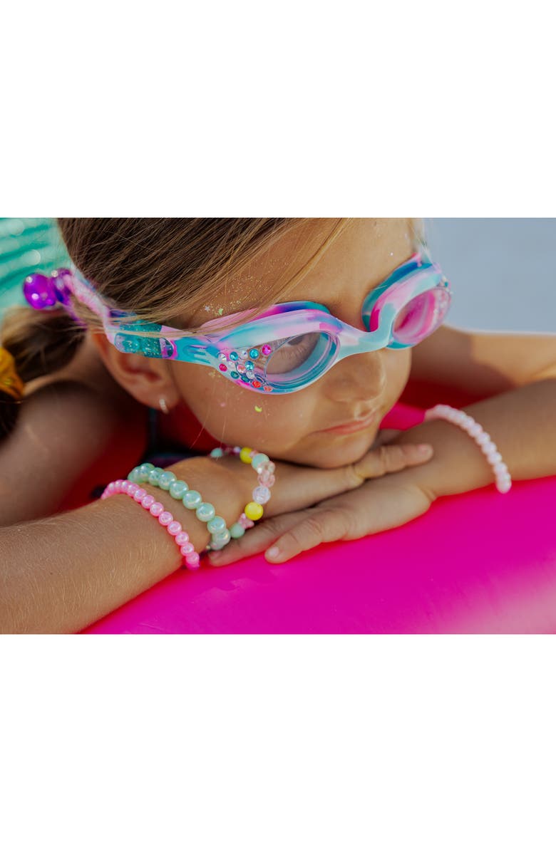 Bling2o Kids' Taffy Swim Goggles, Alternate, color, 