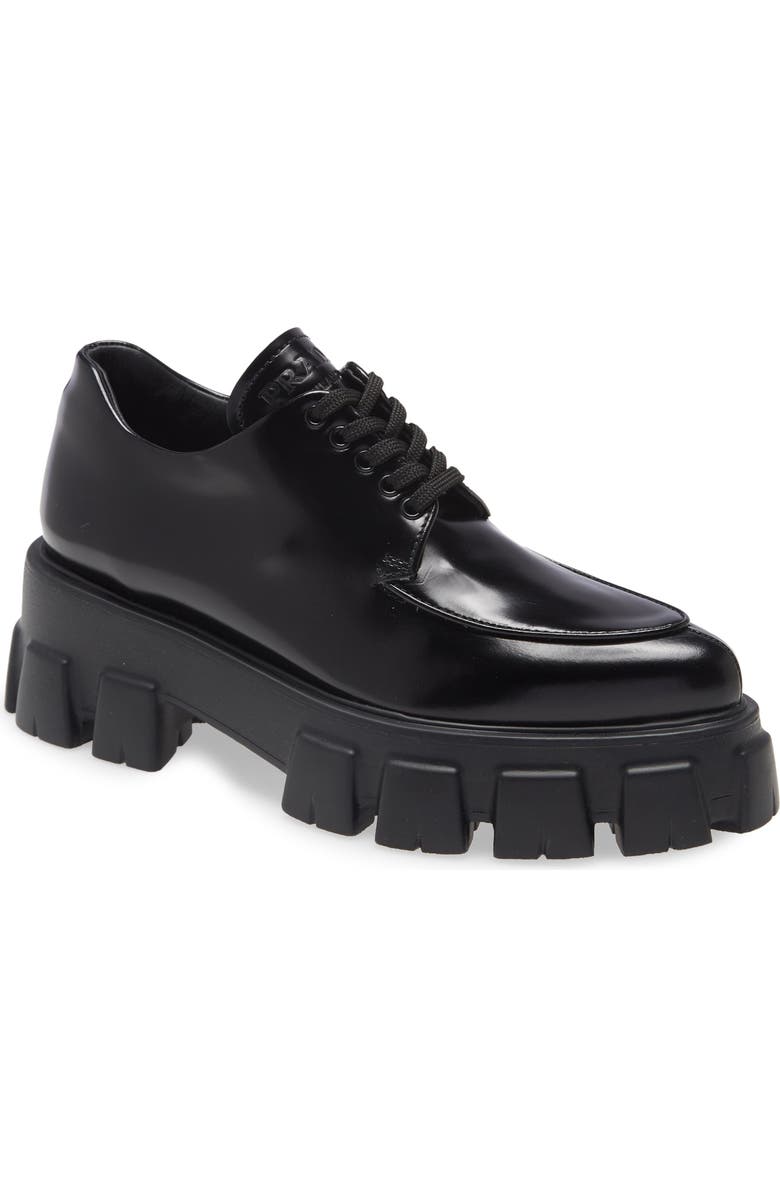 Prada Monolith Derby, Main, color,