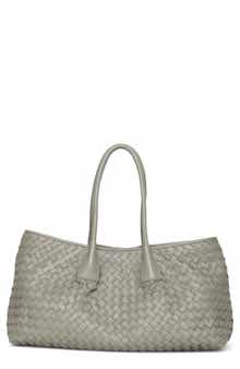 Walter Baker Alina Large Woven Leather Tote Bag