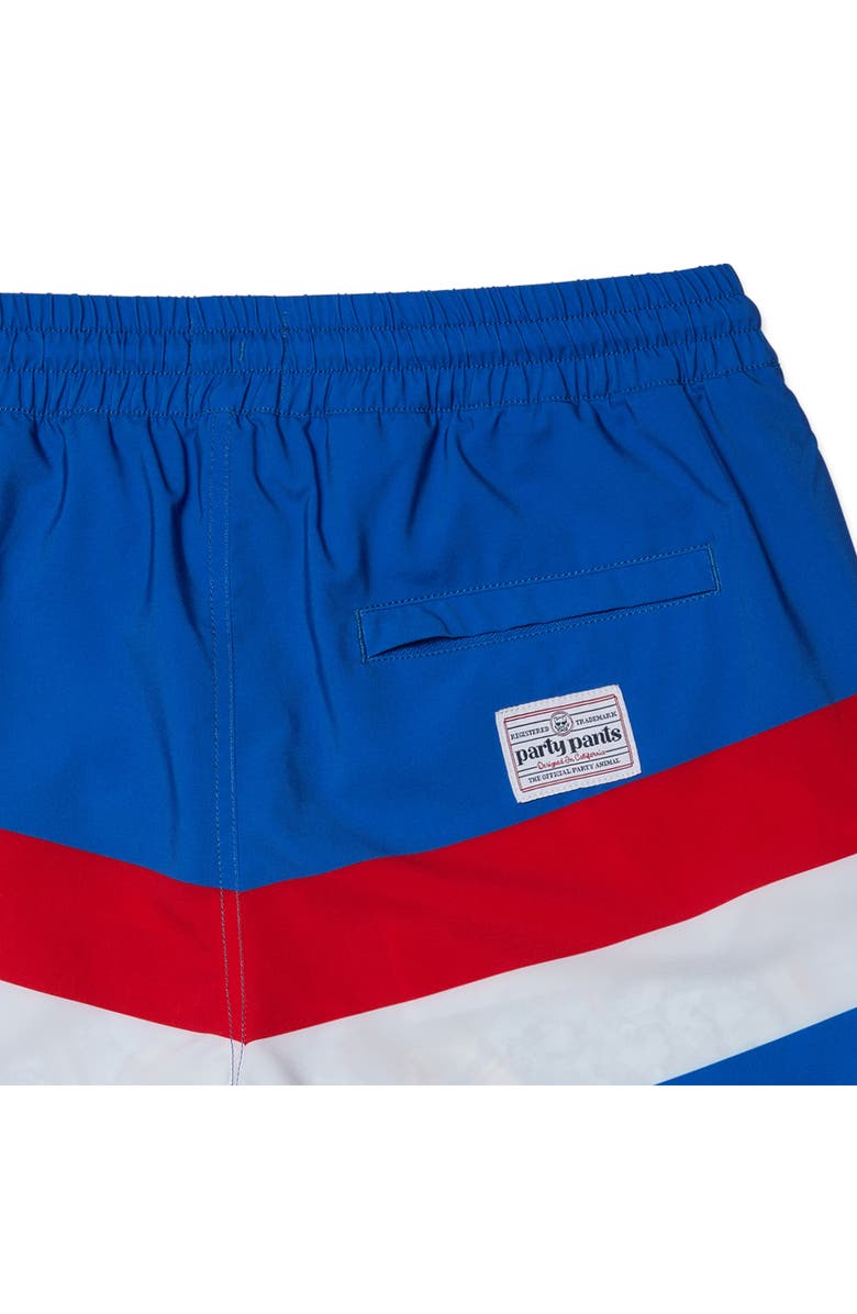 Party Pants All American Sport Swim Trunks, Alternate, color, 