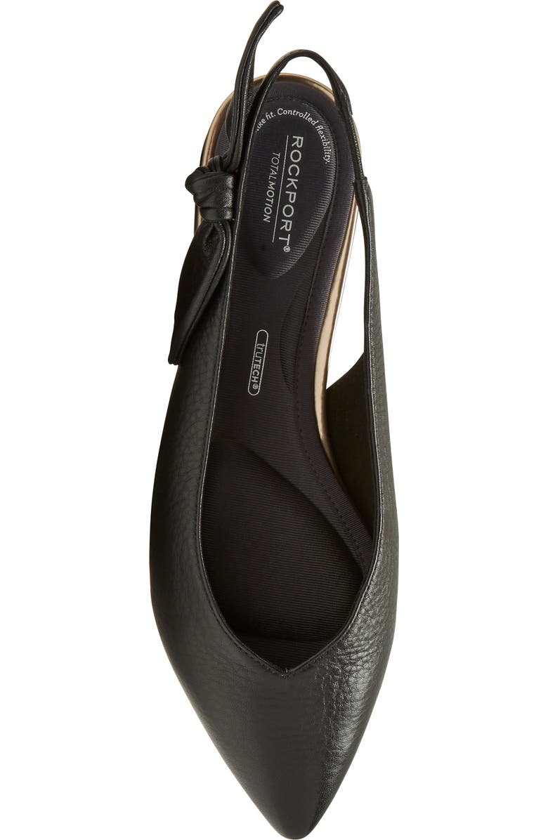 Rockport Total Motion Zuly Bow Slingback Flat, Alternate, color,