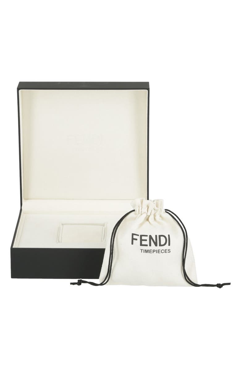 Fendi Run Away Bracelet Watch, 28mm, Alternate, color, Rosegold