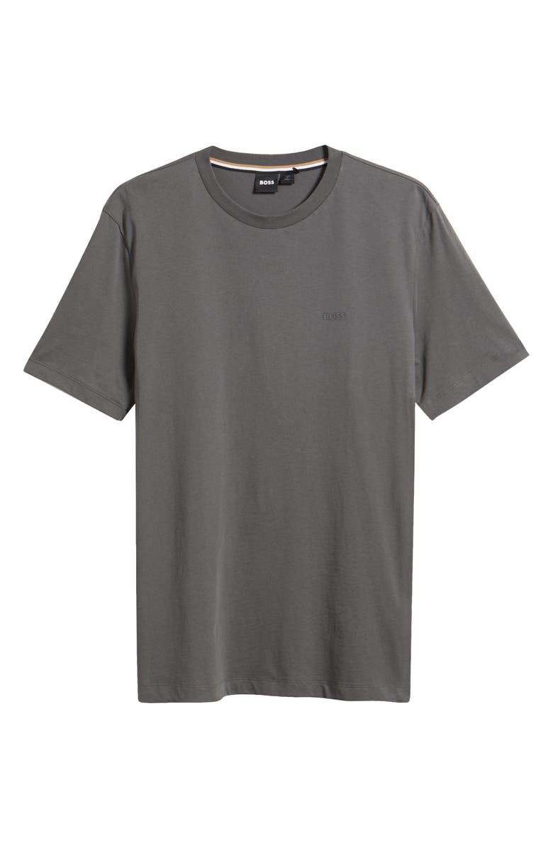 BOSS Thompson Solid T-Shirt, Alternate, color, Medium Grey