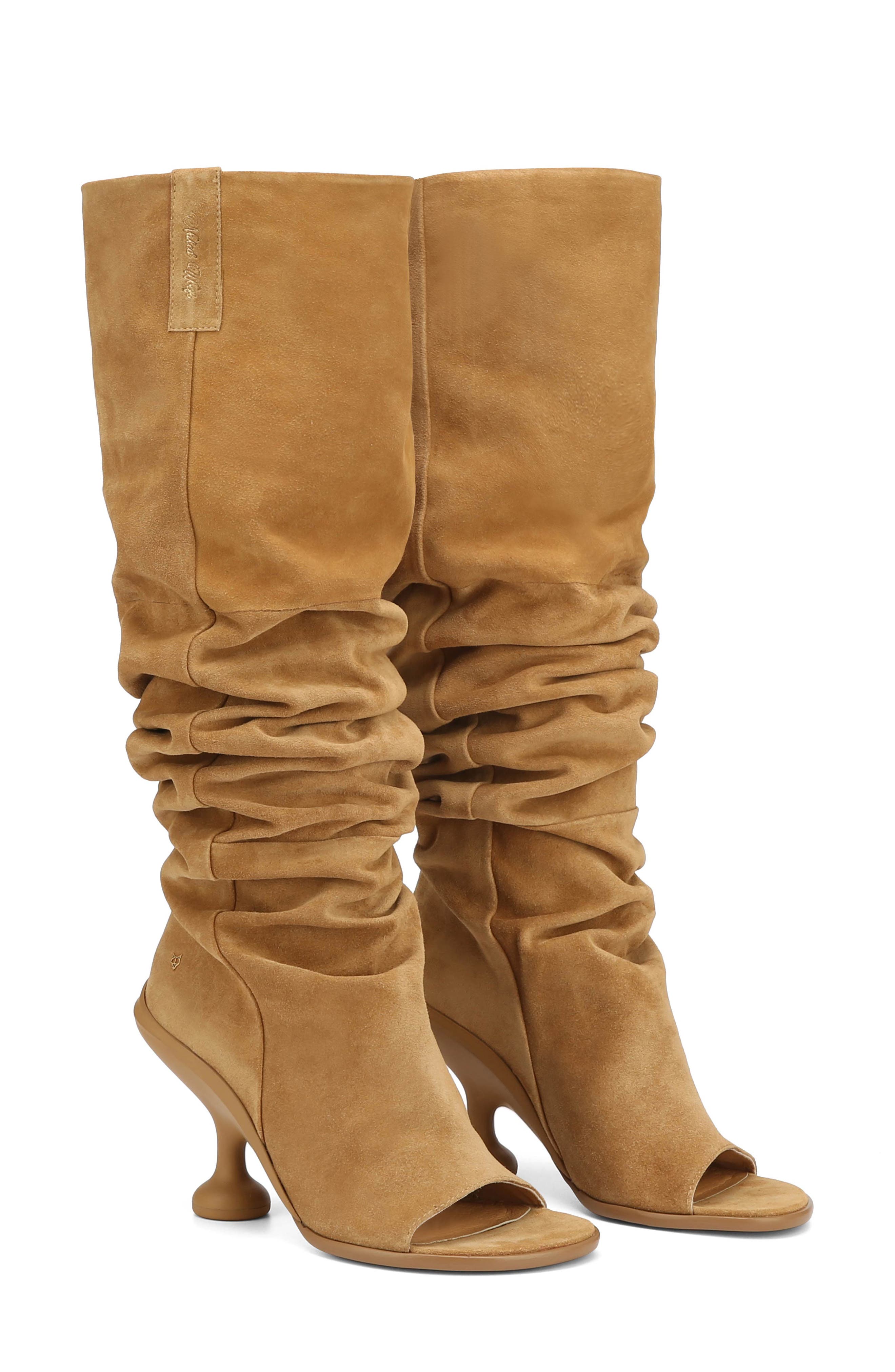 Naked Wolfe Kind Open Toe Boot, Main, color, 