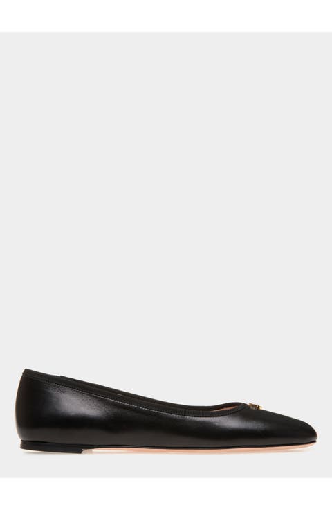 rina Flat In Nappa Leather