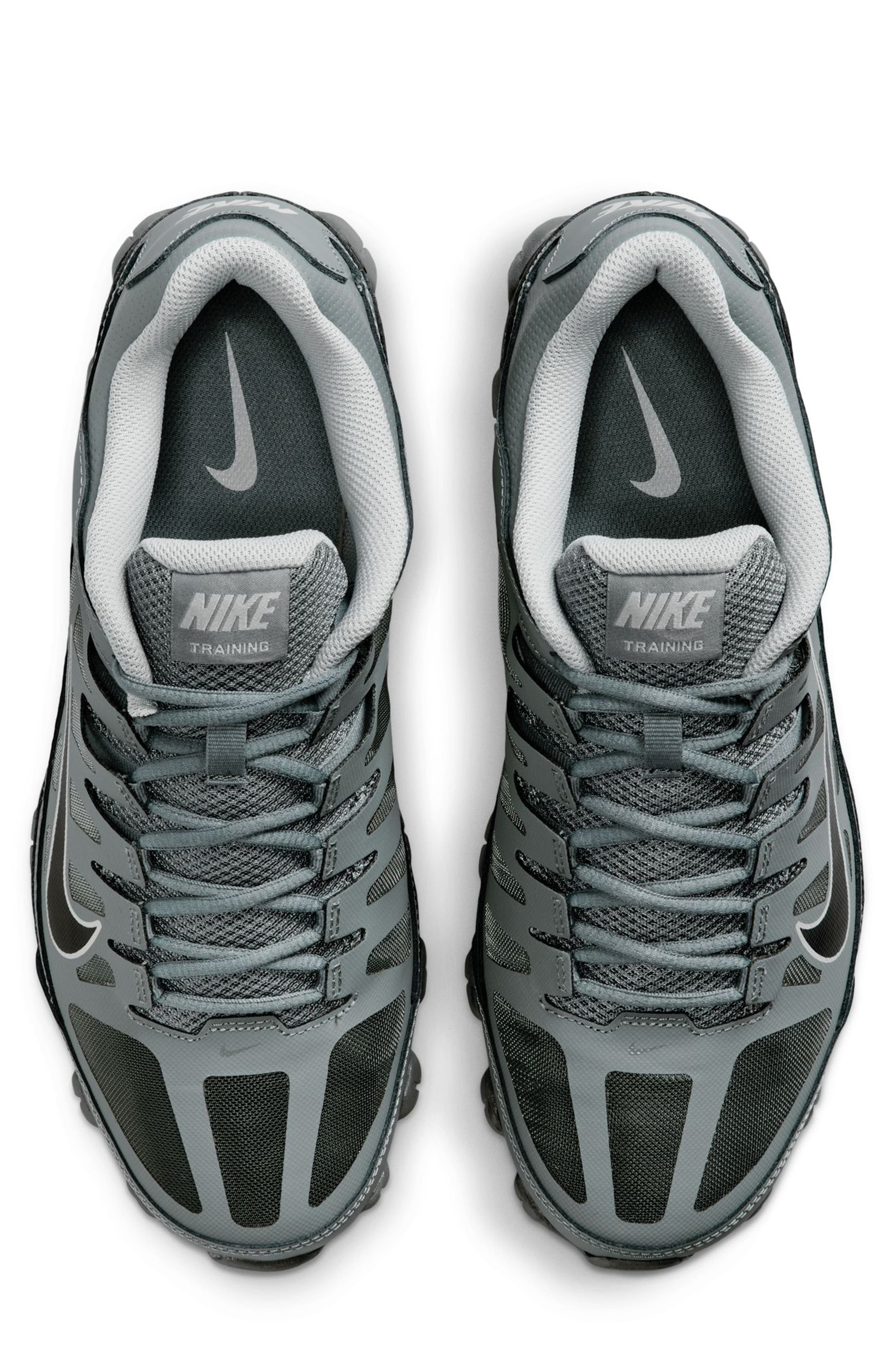 Nike Reax 8 Training Mesh Sneaker, Alternate, color, Smoke Grey/ Black