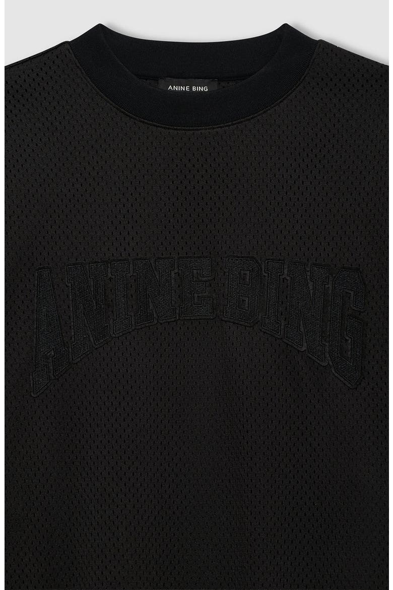 Nell Mesh Tee, Alternate, color, Black