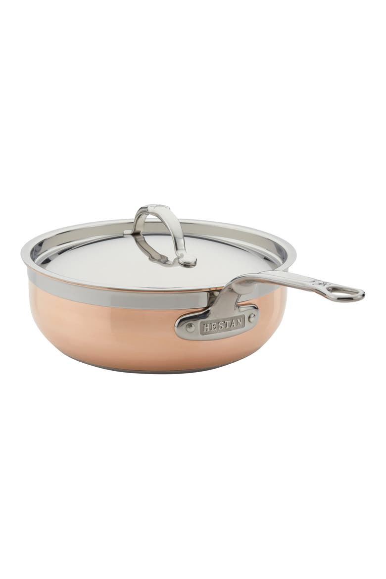 CopperBond 3.5-Quart Essential Pan with Lid, Alternate, color, COPPER