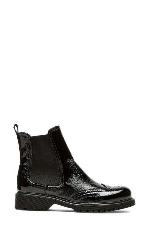 La Canadienne Hansel Wingtip Waterproof Chelsea Boot In Black