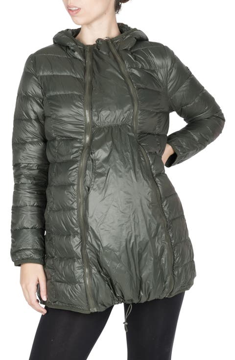 Ashley 3-in-1 Down Lightweight Maternity Jacket