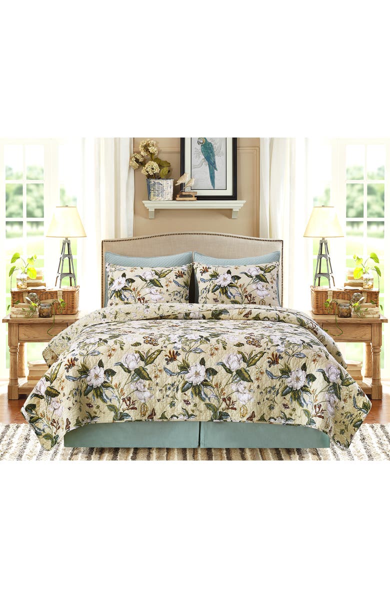 C&F Home Garden Images Quilt Bedding Collection, Alternate, color, Green