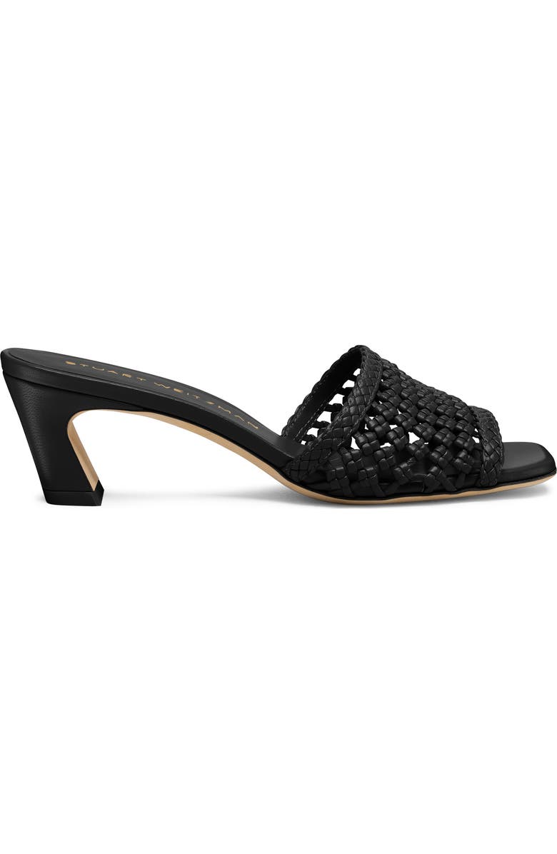 Stuart Weitzman Marina Slide 50, Alternate, color, Black