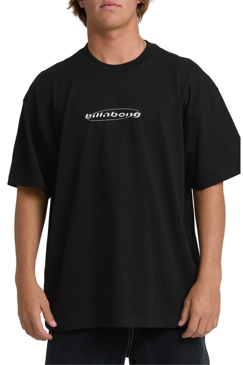 Spec 73 Orbit OG Cotton Graphic T-Shirt, Main, color, BLACK