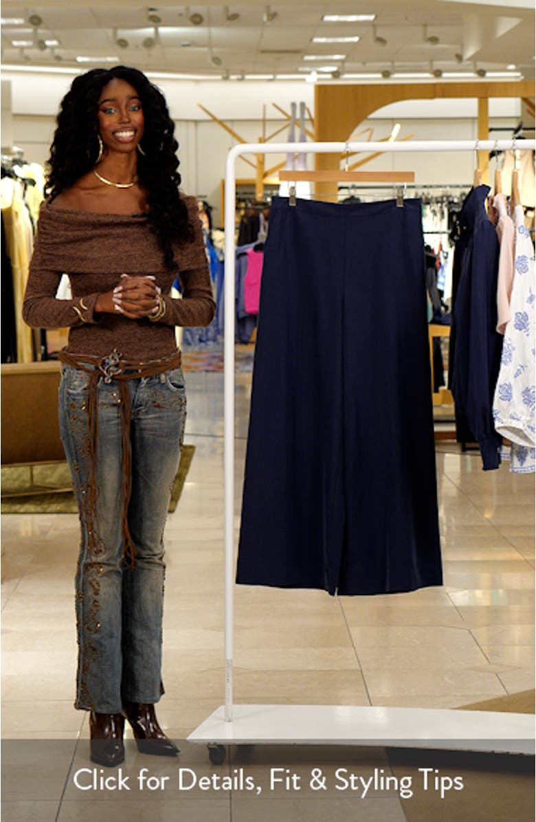 Wide Leg Ankle Pants, sales video thumbnail