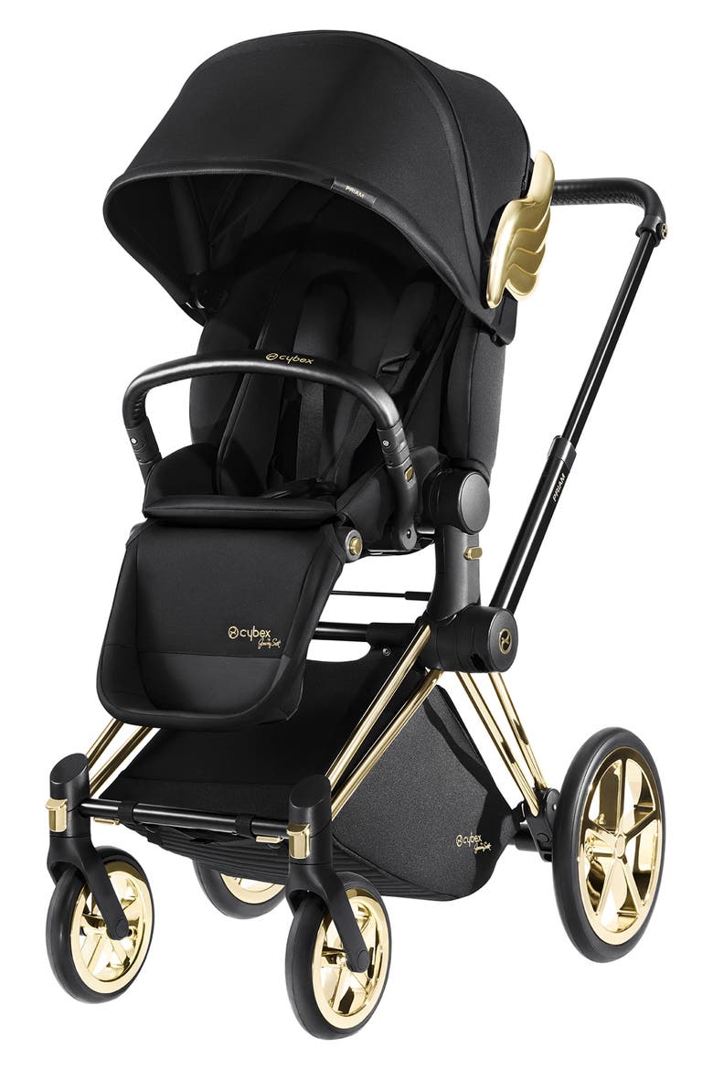 x Jeremy Scott Wings Priam Modular Stroller, Main, color, BLACK