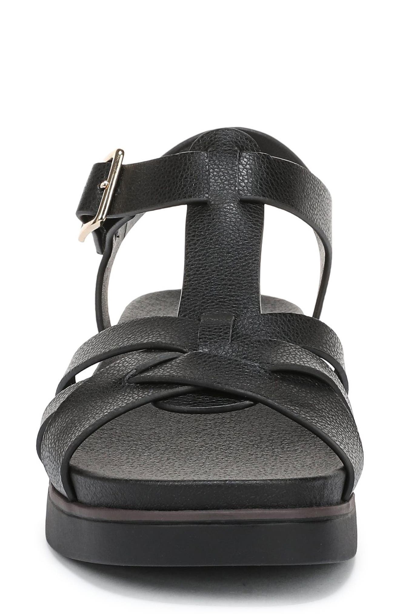 LifeStride Grandiose Platform Wedge Sandal, Alternate, color, Black