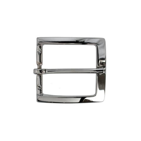 35mm Solid Brass Vaulted Italian Square Harness and Belt Buckle