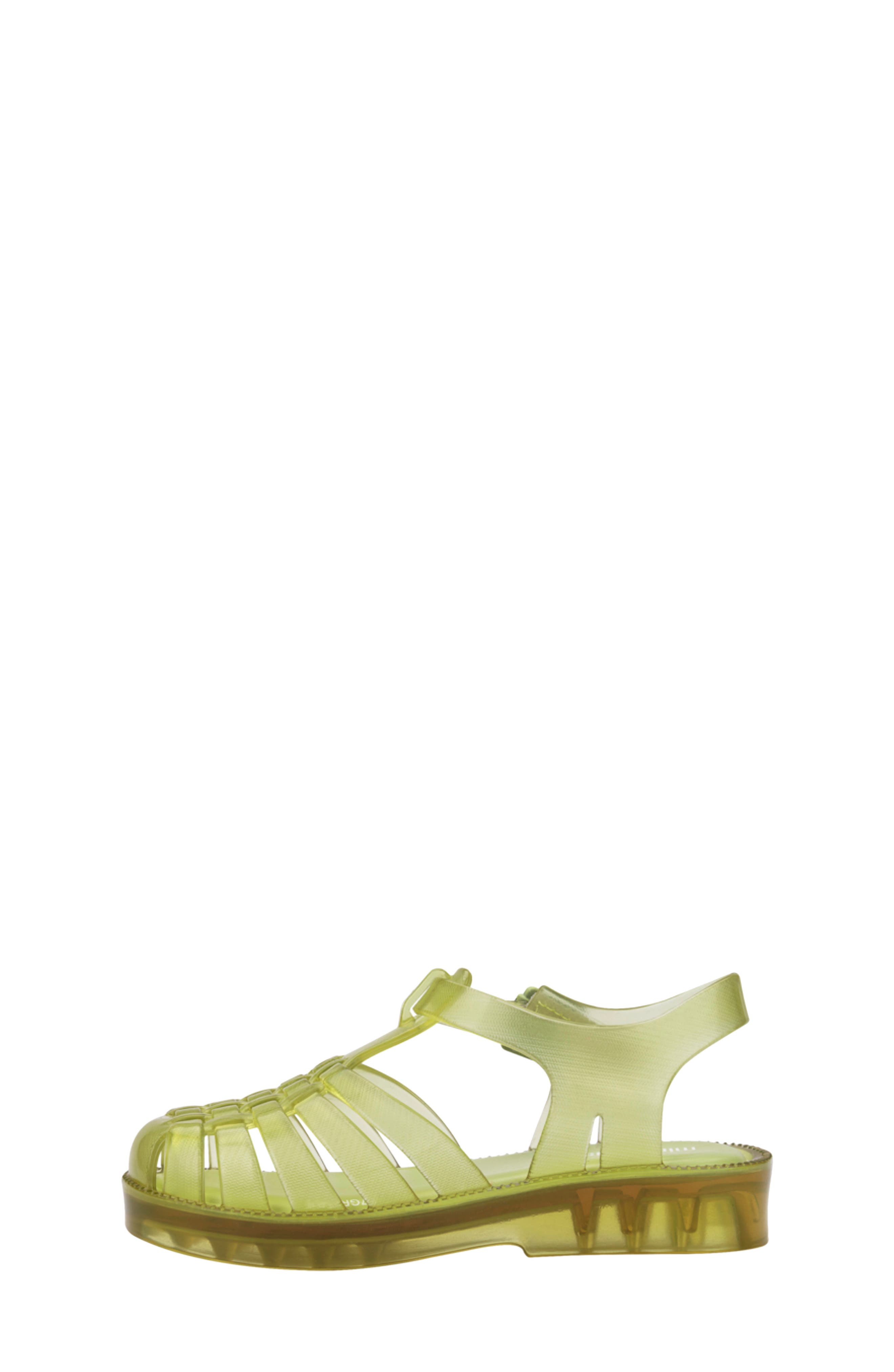 Possession Jelly Sandal, Alternate, color, TRANSP GREEN