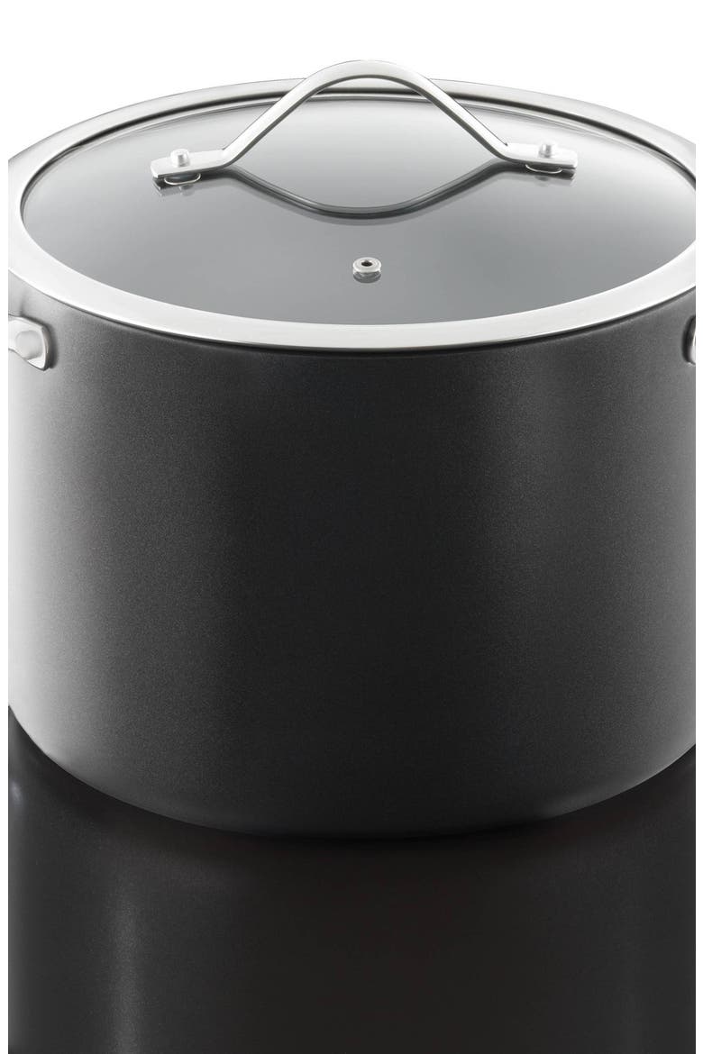 iD3® Stockpot with Lid 8qt, Alternate, color, BLACK