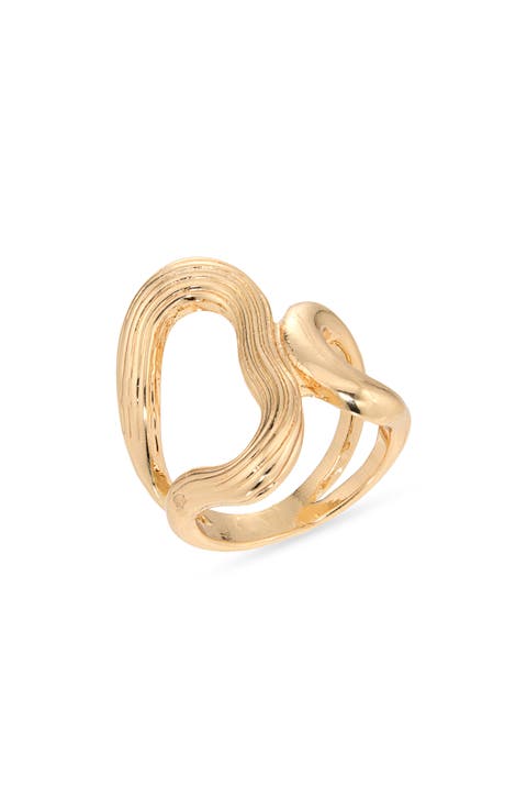 Sculptural Open Textured Ring