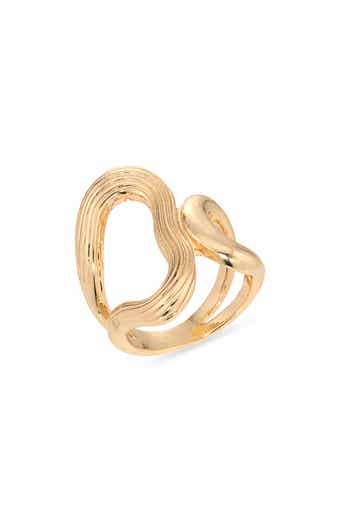 Sculptural Open Textured Ring