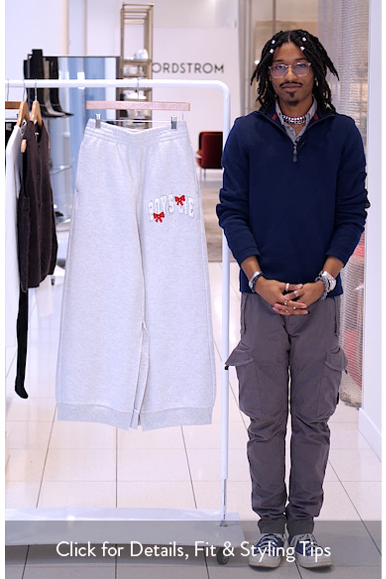 Wrap Me in a Bow Sweatpants video