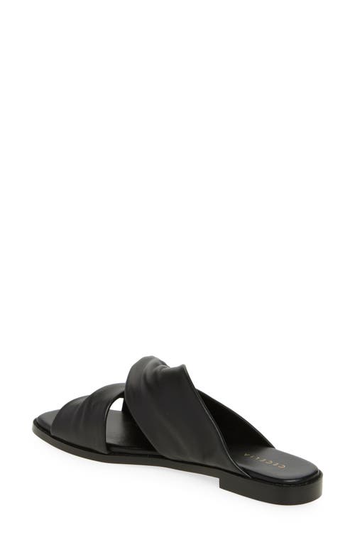 Cecelia New York Idea Slide Sandal In Black