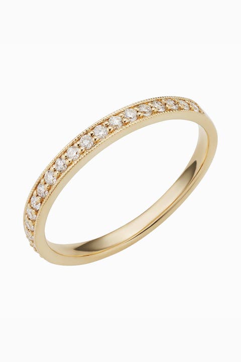 14K Gold Regal Diamond Band