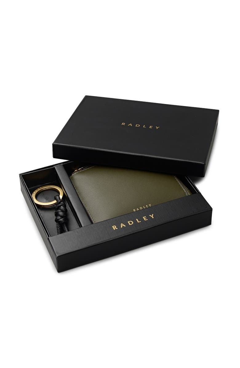 Radley Chilworth Street Medium Boxed Wallet And Keyring, Main, color, Black