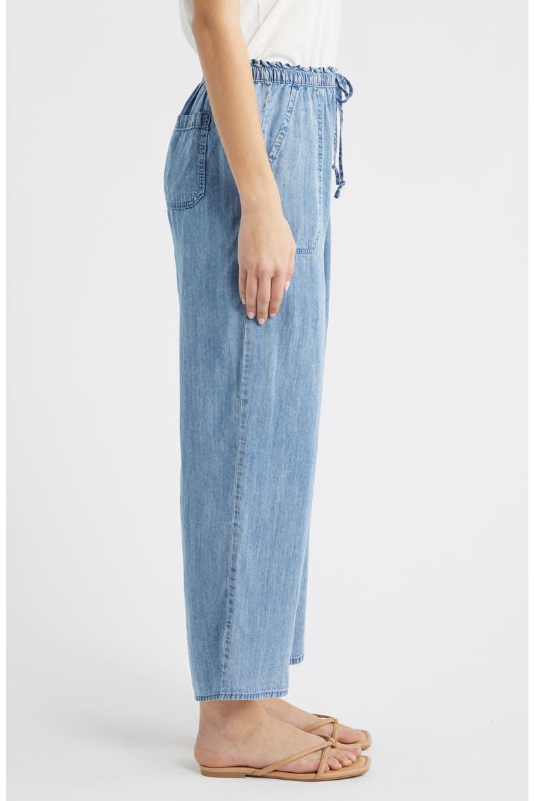 Harmony Tie Waist Crop Pants, Alternate, color, MEDIUM WASH