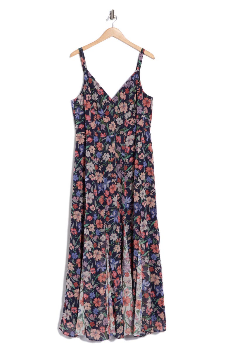 Hutch Belinna Floral Cocktail Dress, Main, color, Navy Multi