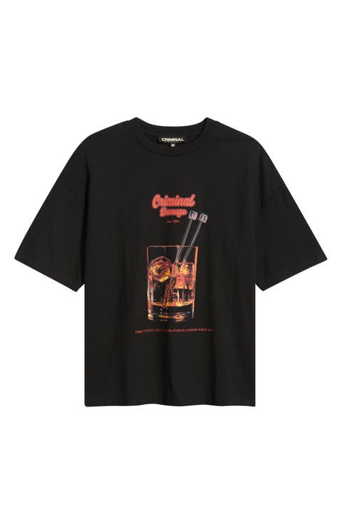 Whiskey Hour Graphic T-Shirt