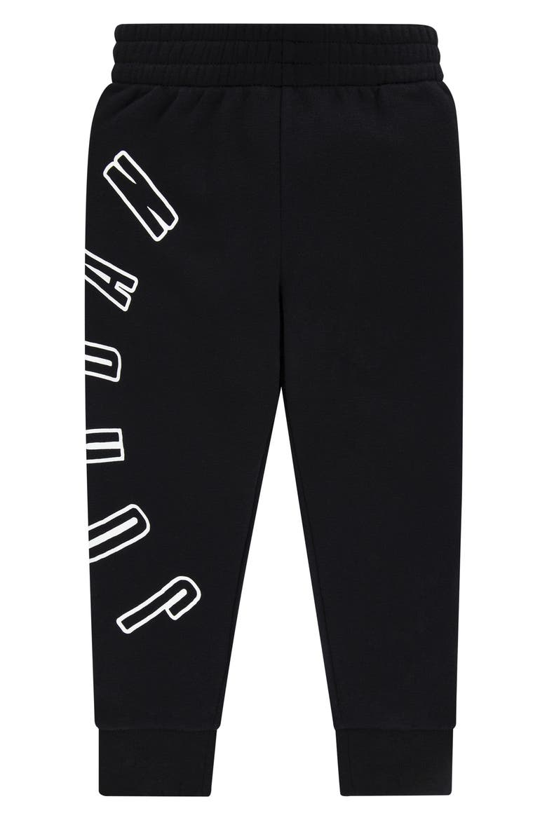 Kids' MJ Flight Fleece Joggers, Main, color, BLACK