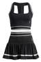 selected Black/ White Stripe