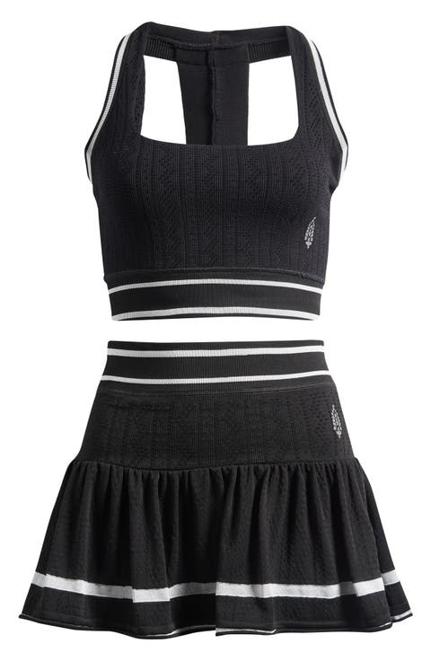 FP Movement Advantage Halter Top & Miniskirt Set