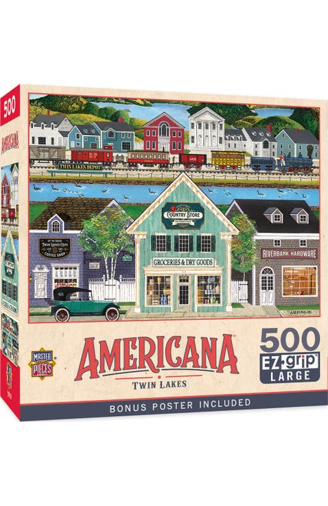 Twin Lakes 500 Piece Jigsaw Puzzle