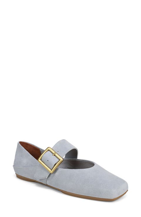 Oakes Square Toe Flat (Women)