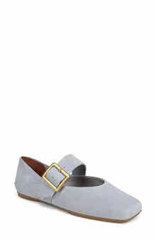 Oakes Square Toe Flat