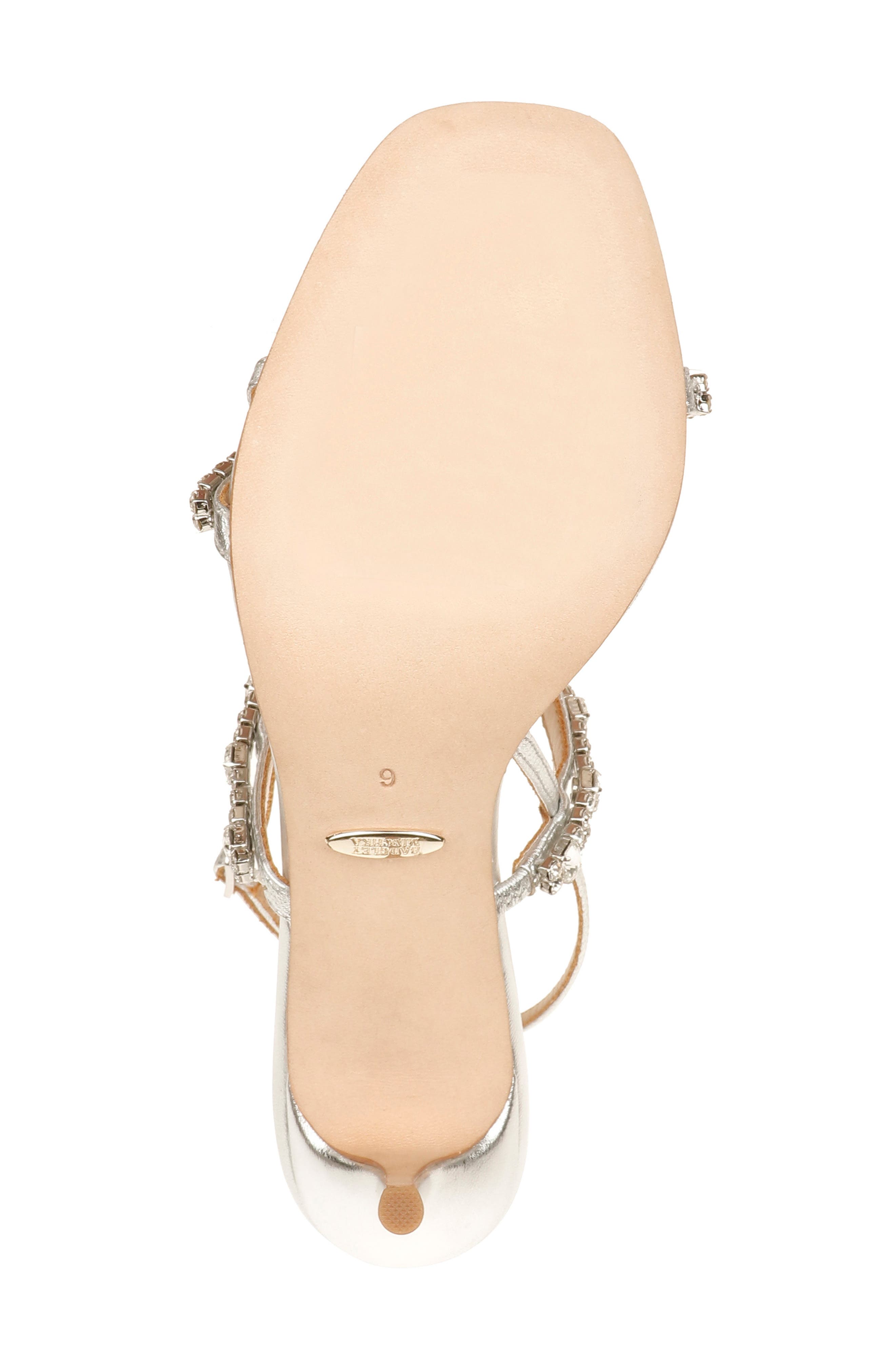 Zane Slingback Sandal, Alternate, color, SILVER NAPPA LEATHER