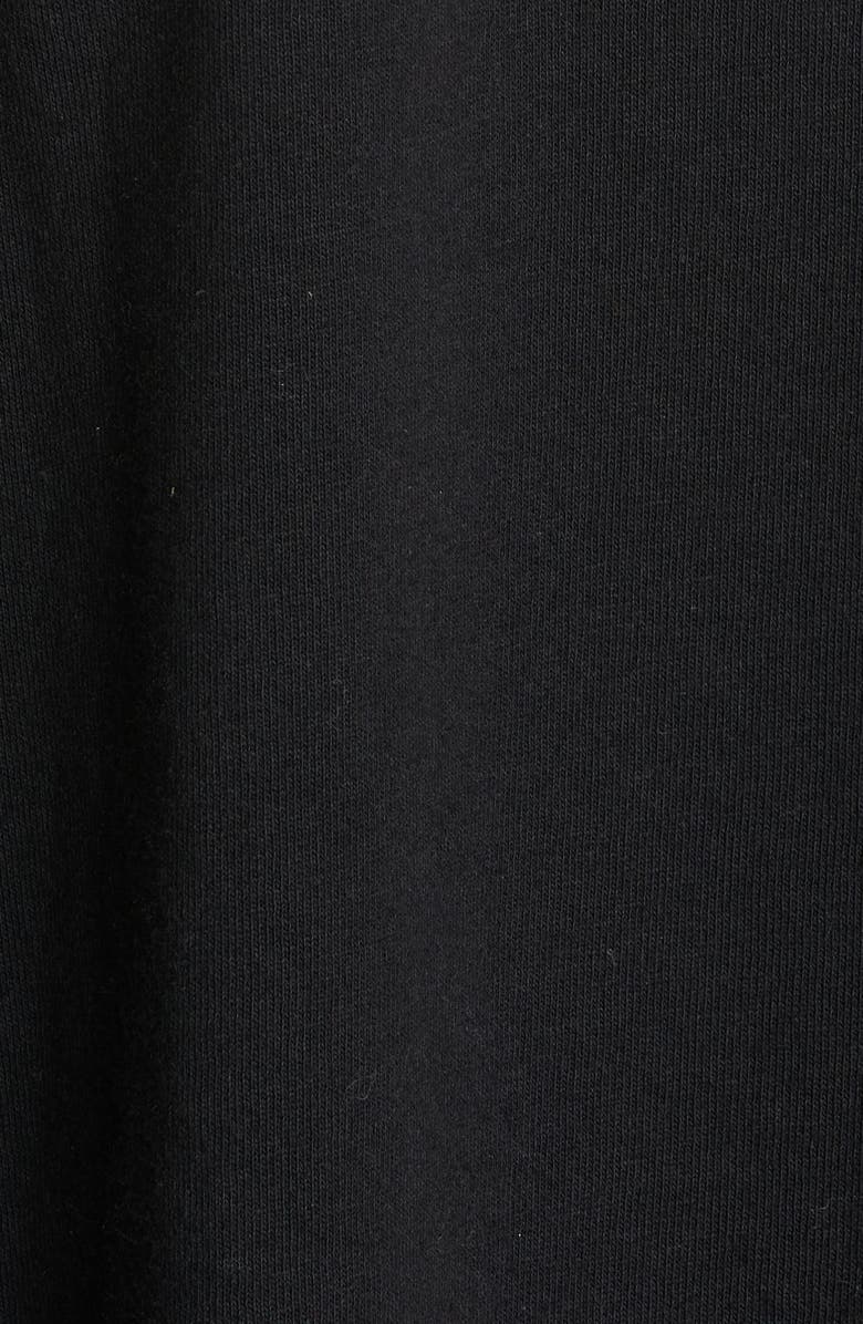 Palm Angels Back Logo Oversize Cotton Graphic Tee, Alternate, color, Black White