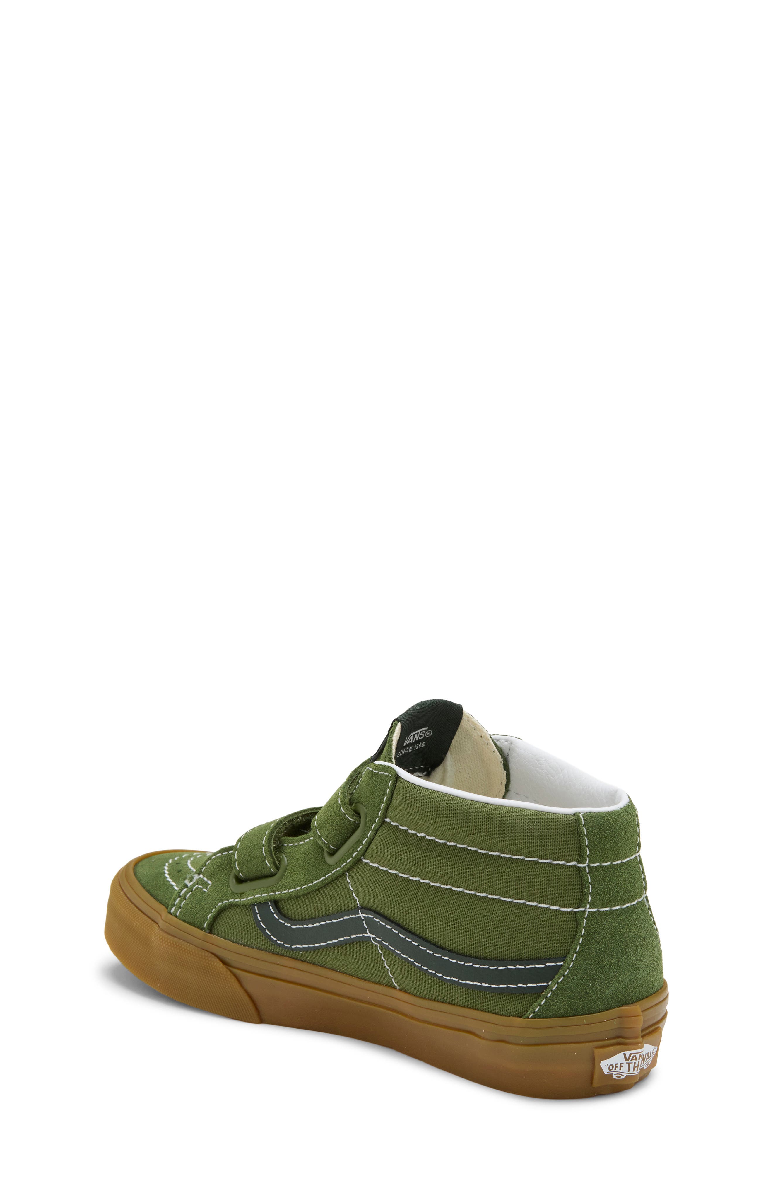 Kids' Sk8-Mid Reissue V Sneaker, Alternate, color, GREEN BALSAM
