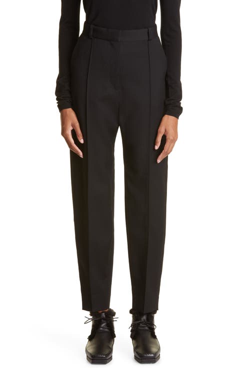 Pleated Wool Trousers