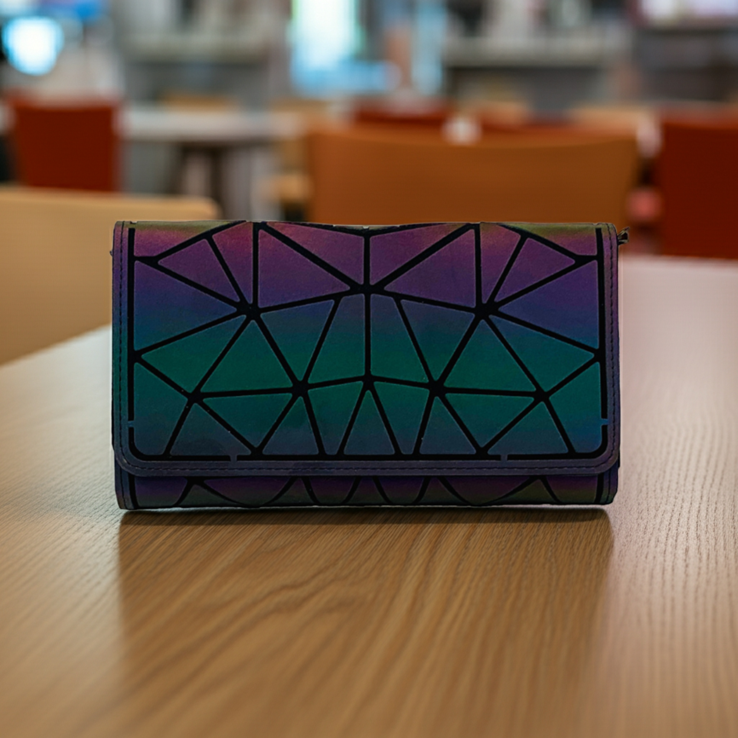 Yozuey Holographic Purse, Alternate, color, Multi-Color