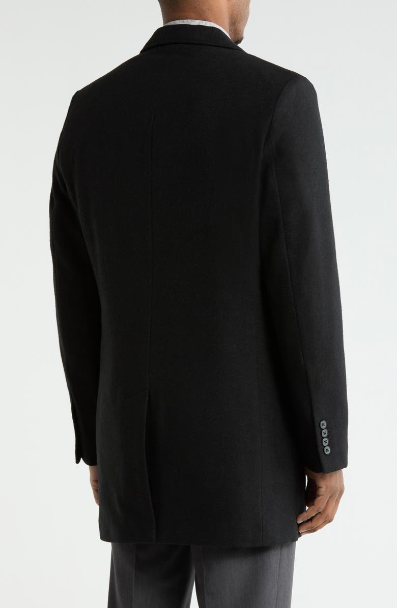 SOUL OF LONDON Solid Coat, Alternate, color, Black/ Noir