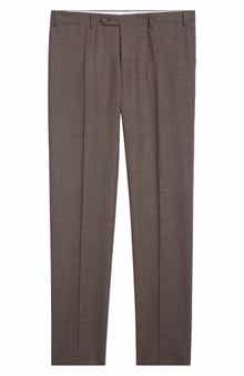 Canali Siena Regular Fit Impeccabile Super 130s Wool Suit Pants