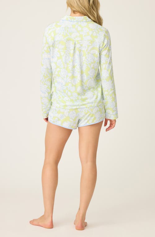 Pj Salvage Beautiful Life Jersey Pajamas In Blue